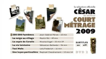 Cesar 2009: Selection officielle courts metrages (2007-2008) [ReUp]