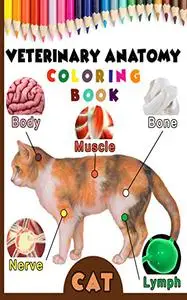 Veterinary Anatomy Coloring Book: Cat Anatomy & Veterinary Physiology Workbook