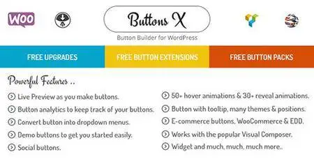 CodeCanyon - Buttons X v1.9.57 - Powerful Button Builder for WordPress - 12710619