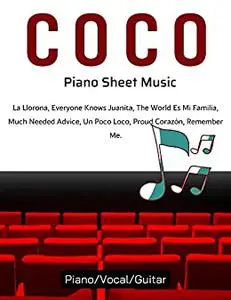 Coco Piano Sheet Music: Piano/Vocal/Guitar Chords