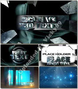 AE Project Pieces and SciFi Trailer V3