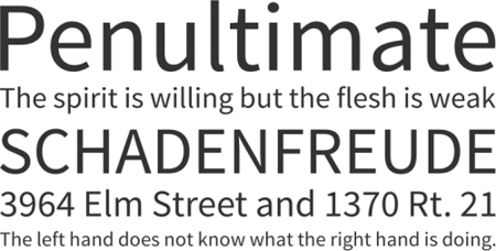 Font Source Sans Pro qBee