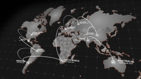 World Map Kit - Project for After Effects (Videohive)