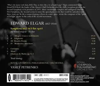 Royal Liverpool Philharmonic Orchestra & Vasily Petrenko - Elgar: Symphony No. 2 (2017)