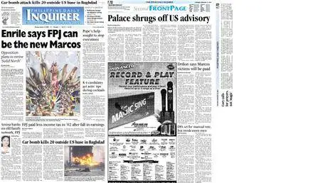 Philippine Daily Inquirer – January 19, 2004