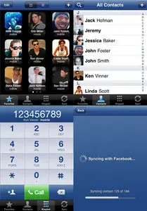 Facephone Facebook + Dialer v1.2 for iphone and ipod