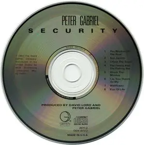 Peter Gabriel - Security (1982)