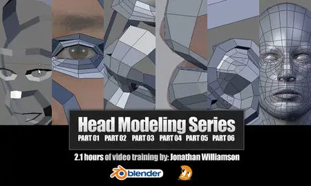 Head Modeling Series by Jonathan Williamson of Montage Studio