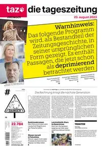 taz die tageszeitung  - 23 August 2023