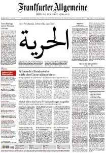 Frankfurter Allgemeine Zeitung mit RMZ vom 8. Februar 2011
