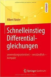 Schnelleinstieg Differentialgleichungen: anwendungsorientiert - verständlich - kompakt