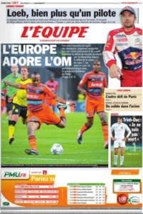 L'Equipe du Jeudi 29 Septembre 2011