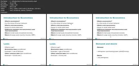 Learning Microeconomics