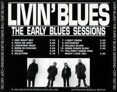 Livin' Blues - The Early Blues Sessions (1993) {Limited Edition, Remastered}