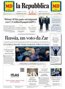 la Repubblica - 18 Marzo 2024