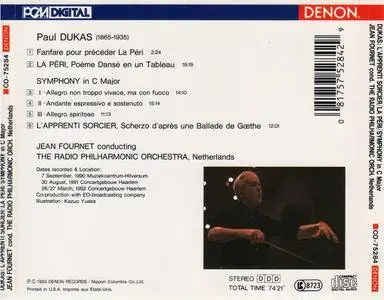 Netherlands RPO, Jean Fournet - Paul Dukas: L'apprenti Sorcier; La Peri; Symphony In C (1993)