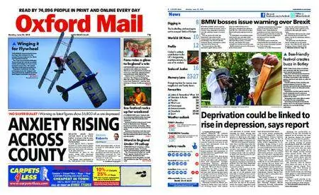 Oxford Mail – June 25, 2018