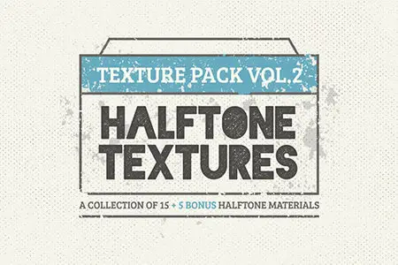 20 Halftone Textures