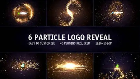 Particle Logo Reveal Pack 6in1 - Project for After Effects (VideoHive)