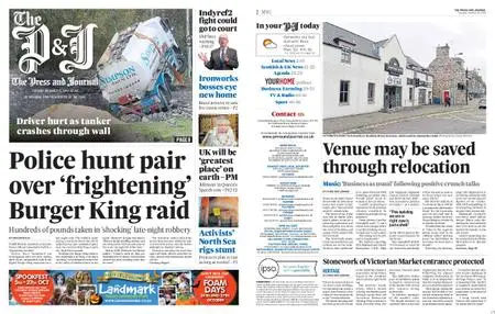 The Press and Journal Moray – October 15, 2019