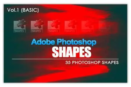 ADOBE PHOTOSHOP SHAPES   |   Vol.1 ( BASIC )