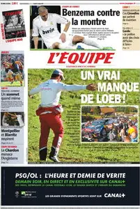 L'EQUIPE (01 Octobre 2011)
