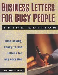 Business Letters for Busy People by National Press Publications [Repost]