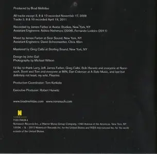 Brad Mehldau Trio - Ode (2012) {Nonesuch}