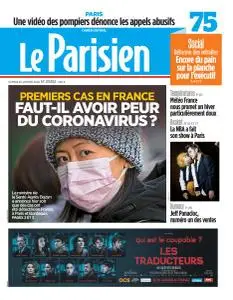 Le Parisien du Samedi 25 Janvier 2020