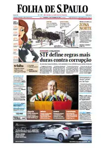 Jornal Folha de São Paulo - 2 de setembro de 2012 - Domingo