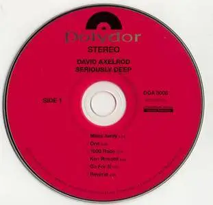 David Axelrod - Seriously Deep (1975) {Dusty Groove America DGA 3008 rel 2008}