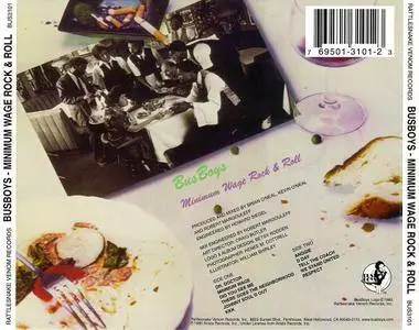 The BusBoys - Minimum Wage Rock & Roll (1980) [1999, Remastered Reissue]