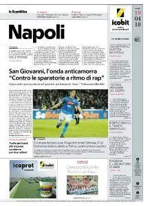 la Repubblica Napoli - 19 Aprile 2018