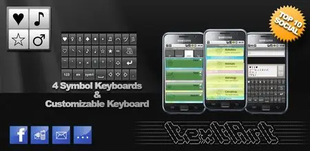 SymbolsKeyboard & TextArt Pro v2.3.9
