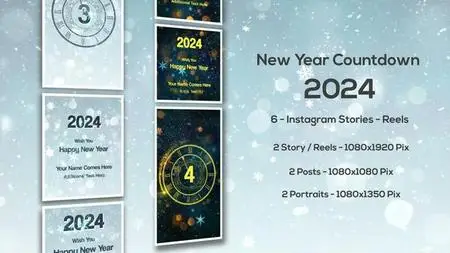 New Year Countdown 2024 - Instagram Stories 49704213