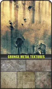 Grunge metal textures