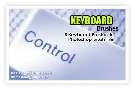 Keyboard Keys Brushes
