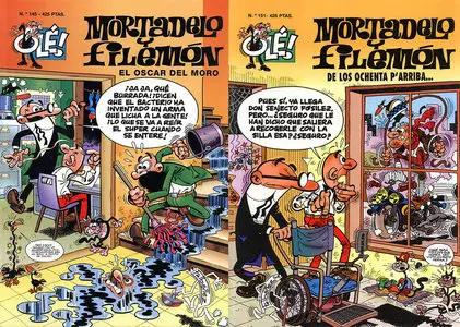 Mortadelo y Filemón: El óscar del moro (Olé #145) y De los ochenta p'arriba... (Olé #151)