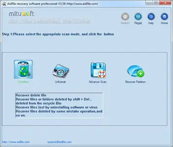 Aidfile Recovery Software Professional 3.6.8.0