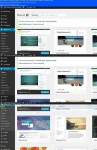 Creating a simple website with WordPress