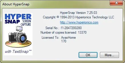 HyperSnap 7.25.03