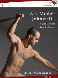 Art Models JohnV010 : Figure Drawing Pose Reference