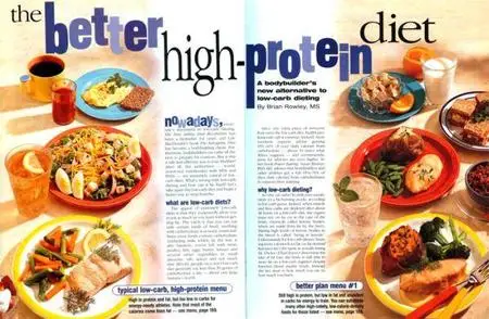 Muscle & Fitness - Better High Protein Diet