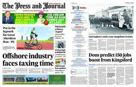 The Press and Journal Aberdeen – April 20, 2018