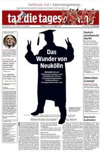 Tageszeitung TAZ vom 09 Juli 2014