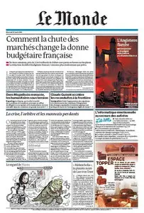 LE MONDE (10 Août 2011)