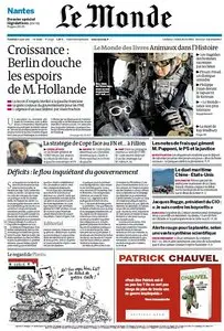 Le Monde et Supplément Livres du Vendredi 8 Juin 2012