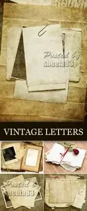 Stock Photo - Vintage Letters