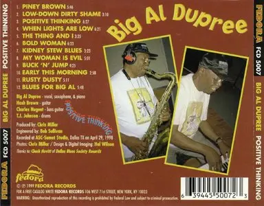 Big Al Dupree - Positive Thinking - 1998 (1999)