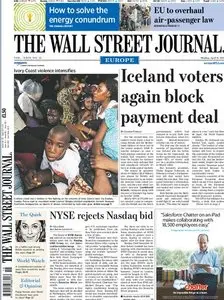 The Wall Street Journal Europe 11.04.2011